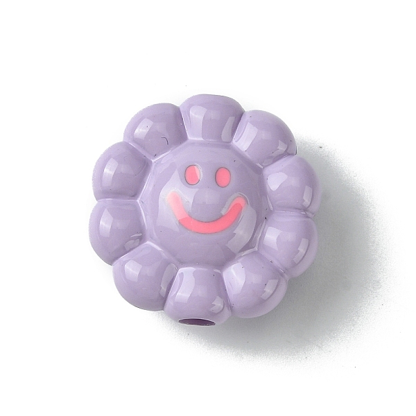 PandaHall Dopamine Style Opaque Acrylic Beads, Flower with Smiling, Lilac, 23.5x24x11.5mm, Hole: 3.5mm Acrylic Flower Purple
PandaHall Dopamine Style Opaque Acrylic Beads, Flower with Smiling, Lilac, 23.5x24x11.5mm, Hole: 3.5mm Acrylic Flower Purple