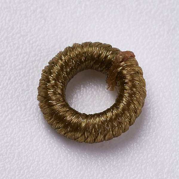 PandaHall Polyester Cord Beads, Ring, Coffee, 6~6.5x1.5mm, Hole: 3mm Polyester Ring Brown
PandaHall Polyester Cord Beads, Ring, Coffee, 6~6.5x1.5mm, Hole: 3mm Polyester Ring Brown