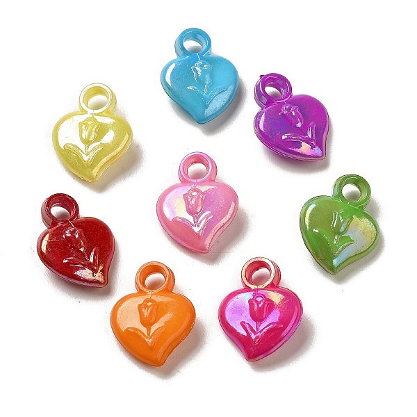 PandaHall Plating Opaque Acrylic Pendant, AB Color, Heart, Mixed Color, 20.5x17.5x6.5mm, Hole: 2.5mm, 471pcs/5000g Acrylic Heart Multicolor
PandaHall Plating Opaque Acrylic Pendant, AB Color, Heart, Mixed Color, 20.5x17.5x6.5mm, Hole: 2.5mm, 471pcs/5000g Acrylic Heart Multicolor