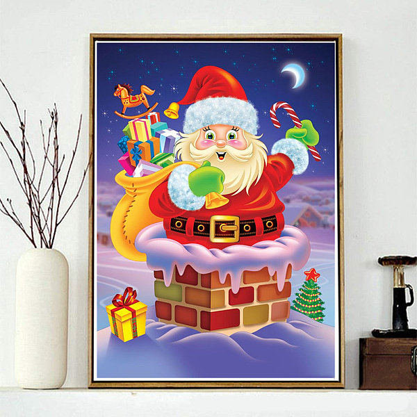 PandaHall Christmas Theme DIY Diamond Painting Kits, Including Resin Rhinestones Bag, Diamond Sticky Pen, Tray Plate and Glue Clay, Santa...
PandaHall Christmas Theme DIY Diamond Painting Kits, Including Resin Rhinestones Bag, Diamond Sticky Pen, Tray Plate and Glue Clay, Santa...