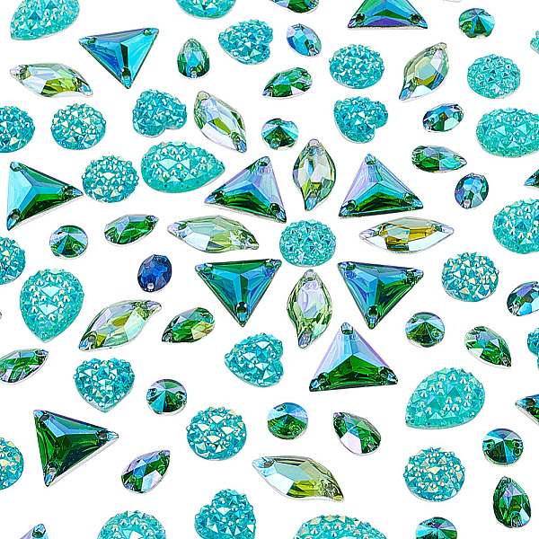 PandaHall PH 160Pcs 8 Style Green Sewing Rhinestones Crystal Gems Flatback Sewing Crystal Rhinestones Sewing Stones Dress Accessory for..., Multicolor
PandaHall PH 160Pcs 8 Style Green Sewing Rhinestones Crystal Gems Flatback Sewing Crystal Rhinestones Sewing Stones Dress Accessory for..., Multicolor