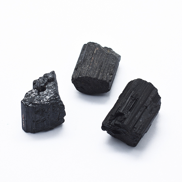 PandaHall Natural Black Tourmaline Beads, No Hole/Undrilled, Nuggets, 20~40x12~28mm Tourmaline Nuggets
PandaHall Natural Black Tourmaline Beads, No Hole/Undrilled, Nuggets, 20~40x12~28mm Tourmaline Nuggets