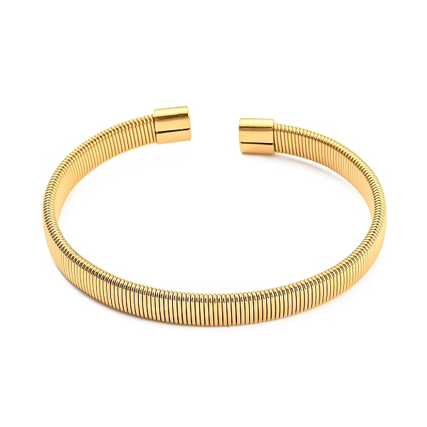 PandaHall 304 Stainless Steel Wire Mesh Cuff Bangles for Women, Golden, Wide: 7.2mm, Inner Diameter: 2-3/8x2 inch(6x5cm) 304 Stainless Steel...
PandaHall 304 Stainless Steel Wire Mesh Cuff Bangles for Women, Golden, Wide: 7.2mm, Inner Diameter: 2-3/8x2 inch(6x5cm) 304 Stainless Steel...