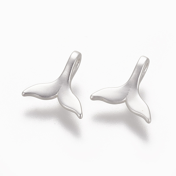 PandaHall Brass Charms, Long-Lasting Plated, Whale Tail Shape, Matte Silver, 9x9.3x3.3mm, Hole: 1.5x2.5mm Brass Others
PandaHall Brass Charms, Long-Lasting Plated, Whale Tail Shape, Matte Silver, 9x9.3x3.3mm, Hole: 1.5x2.5mm Brass Others