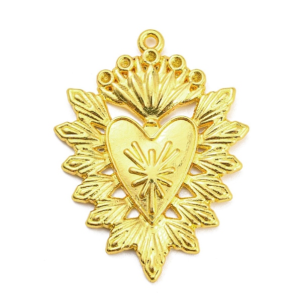 PandaHall Alloy Pendant Rhinestone Settings, Heart with Wings, Golden, Fit for Rhinestone: 1.4mm, 43.5x33x3mm, Hole: 1.6mm Alloy Heart
PandaHall Alloy Pendant Rhinestone Settings, Heart with Wings, Golden, Fit for Rhinestone: 1.4mm, 43.5x33x3mm, Hole: 1.6mm Alloy Heart