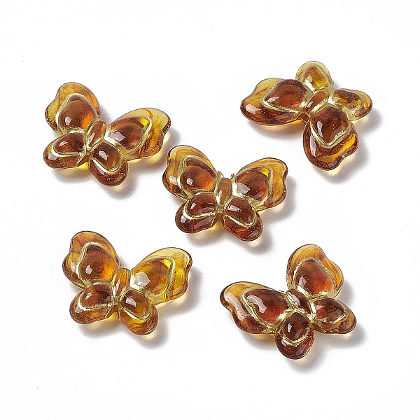 PandaHall Golden Metal Enlaced Acrylic Beads, Butterfly, Peru, 17.5x21x6mm, Hole: 1.8mm, 410pcs/500g Acrylic Butterfly Brown
PandaHall Golden Metal Enlaced Acrylic Beads, Butterfly, Peru, 17.5x21x6mm, Hole: 1.8mm, 410pcs/500g Acrylic Butterfly Brown