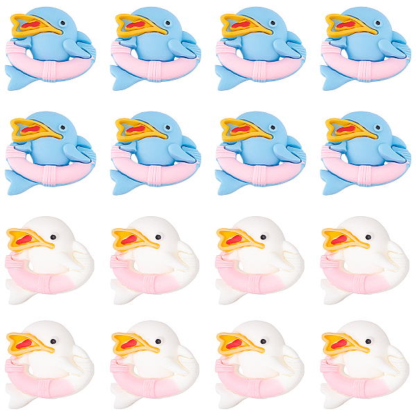 PandaHall 24Pcs 2 Colors Opaque Resin Cabochons, Ocean Theme, Dolphin & Swim Ring, Mixed Color, 25x26.5x8mm, 12pcs/color Resin Dolphin..., Multicolor
PandaHall 24Pcs 2 Colors Opaque Resin Cabochons, Ocean Theme, Dolphin & Swim Ring, Mixed Color, 25x26.5x8mm, 12pcs/color Resin Dolphin..., Multicolor