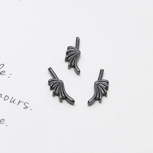 PandaHall Brass Head Pins, for Ghost Witch Baroque Pearl Making, Angel Wing, Gunmetal, 9x4mm Brass
PandaHall Brass Head Pins, for Ghost Witch Baroque Pearl Making, Angel Wing, Gunmetal, 9x4mm Brass