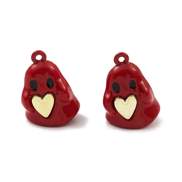 PandaHall Spray Painted Alloy Pendants, Long-Lasting Plated, Lead Free & Cadmium Free, Ghost with Heart, Red, 21x15x10.5mm, Hole: 1.5mm...
PandaHall Spray Painted Alloy Pendants, Long-Lasting Plated, Lead Free & Cadmium Free, Ghost with Heart, Red, 21x15x10.5mm, Hole: 1.5mm...
