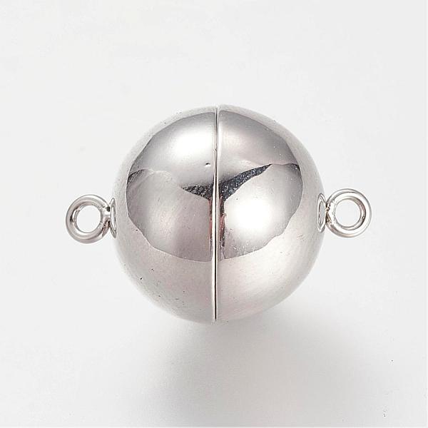 PandaHall Brass Screw Clasps, Nickel Free, Real Platinum Plated, 15x10mm, Hole: 1mm Brass
PandaHall Brass Screw Clasps, Nickel Free, Real Platinum Plated, 15x10mm, Hole: 1mm Brass