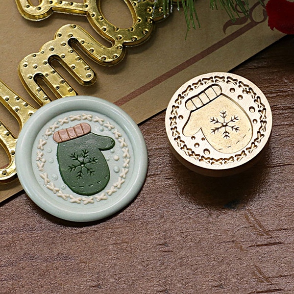 PandaHall Christmas Series Wax Seal Brass Stamp Head, for Wax Seal Stamp, Golden, Gloves, 25x14mm, Inner Diameter: 7.5mm Brass Others
PandaHall Christmas Series Wax Seal Brass Stamp Head, for Wax Seal Stamp, Golden, Gloves, 25x14mm, Inner Diameter: 7.5mm Brass Others