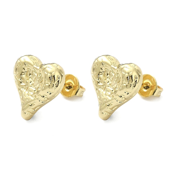 PandaHall Brass Heart Stud Earrings for Valentine's Day, Lead Free & Cadmium Free, Real 18K Gold Plated, 12x11mm Brass Heart
PandaHall Brass Heart Stud Earrings for Valentine's Day, Lead Free & Cadmium Free, Real 18K Gold Plated, 12x11mm Brass Heart