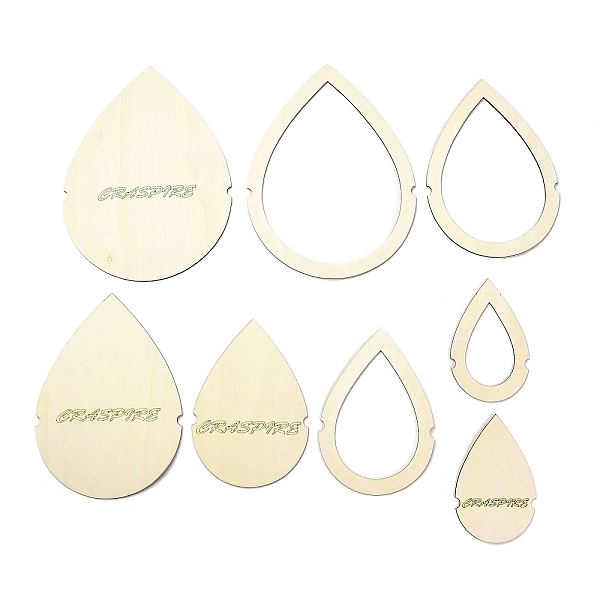 PandaHall Wood Hoop Rings Macrame for DIY Craft Making, Home Wall Hanging Wreath Decoration, Teardrop, Cornsilk, 120~230x79~170x2.5mm..., Gold
PandaHall Wood Hoop Rings Macrame for DIY Craft Making, Home Wall Hanging Wreath Decoration, Teardrop, Cornsilk, 120~230x79~170x2.5mm..., Gold