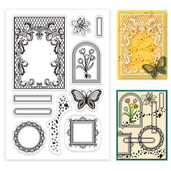 PandaHall Custom PVC Plastic Clear Stamps, for DIY Scrapbooking, Photo Album Decorative, Cards Making, Others, 160x110x3mm Plastic Others...
PandaHall Custom PVC Plastic Clear Stamps, for DIY Scrapbooking, Photo Album Decorative, Cards Making, Others, 160x110x3mm Plastic Others...