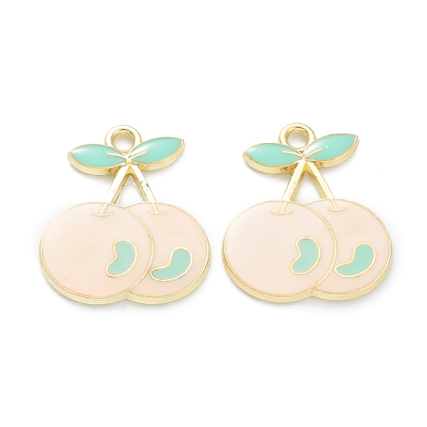PandaHall Alloy Enamel Pendants, for DIY Accessories, Cherry, Light Gold, Lead Free & Cadmium Free, Pink, 21x17.5x2mm, Hole: 1.8mm...
PandaHall Alloy Enamel Pendants, for DIY Accessories, Cherry, Light Gold, Lead Free & Cadmium Free, Pink, 21x17.5x2mm, Hole: 1.8mm...