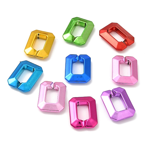 PandaHall UV Plated Acrylic Linking Rings, Quick Link Connectors, Rectangle, Mixed Color, 28x21x6mm, Inner Diameter: 15x8mm Acrylic...
PandaHall UV Plated Acrylic Linking Rings, Quick Link Connectors, Rectangle, Mixed Color, 28x21x6mm, Inner Diameter: 15x8mm Acrylic...
