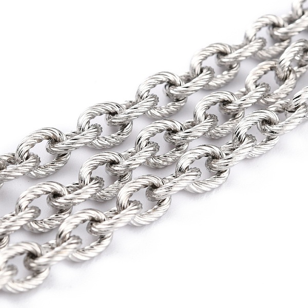 PandaHall 304 Stainless Steel Rolo Chains, Unwelded, with Spool, Stainless Steel Color, Link: 7x5.5x1.5mm, about 32.8 Feet(10m)/roll 304...
PandaHall 304 Stainless Steel Rolo Chains, Unwelded, with Spool, Stainless Steel Color, Link: 7x5.5x1.5mm, about 32.8 Feet(10m)/roll 304...