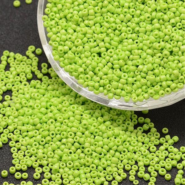 PandaHall 8/0 Glass Seed Beads, Grade A, Round, Opaque Colours, Green Yellow, 2.8~3.2mm, Hole: 1.0mm, about 1500pcs/50g Glass Green
PandaHall 8/0 Glass Seed Beads, Grade A, Round, Opaque Colours, Green Yellow, 2.8~3.2mm, Hole: 1.0mm, about 1500pcs/50g Glass Green