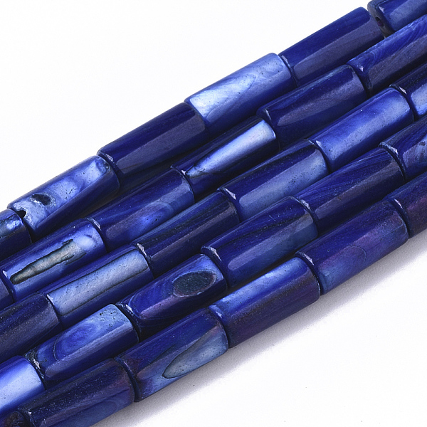 PandaHall Natural Freshwater Shell Beads, Dyed, Column, Blue, 10x4.5mm, Hole: 0.9mm, about 36pcs/Strand, 14.17 inch(36 cm) Freshwater Shell...
PandaHall Natural Freshwater Shell Beads, Dyed, Column, Blue, 10x4.5mm, Hole: 0.9mm, about 36pcs/Strand, 14.17 inch(36 cm) Freshwater Shell...