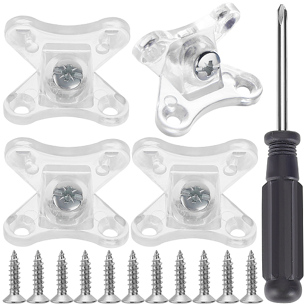PandaHall GORGECRAFT 4 Sets Butterfly Corner Brace Removable Corner Brace Right Angle Butterfly Shape Support Connector Bracket with Steel...
PandaHall GORGECRAFT 4 Sets Butterfly Corner Brace Removable Corner Brace Right Angle Butterfly Shape Support Connector Bracket with Steel...