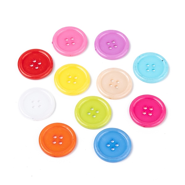 PandaHall Acrylic Sewing Buttons, Plastic Shirt Buttons for Costume Design, 4-Hole, Dyed, Flat Round, Mixed Color, 25x3mm, Hole: 2mm Acrylic..., Multicolor
PandaHall Acrylic Sewing Buttons, Plastic Shirt Buttons for Costume Design, 4-Hole, Dyed, Flat Round, Mixed Color, 25x3mm, Hole: 2mm Acrylic..., Multicolor