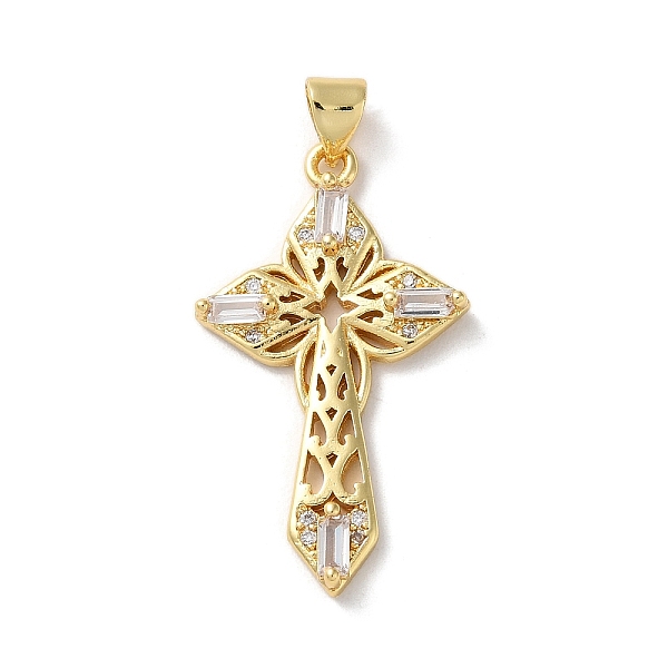 PandaHall Brass Micro Pave Cubic Zirconia Pendants, Cross, Real 18K Gold Plated, 32x18.5x3mm, Hole: 4.5x3.5mm Brass+Cubic Zirconia Cross..., Clear
PandaHall Brass Micro Pave Cubic Zirconia Pendants, Cross, Real 18K Gold Plated, 32x18.5x3mm, Hole: 4.5x3.5mm Brass+Cubic Zirconia Cross..., Clear