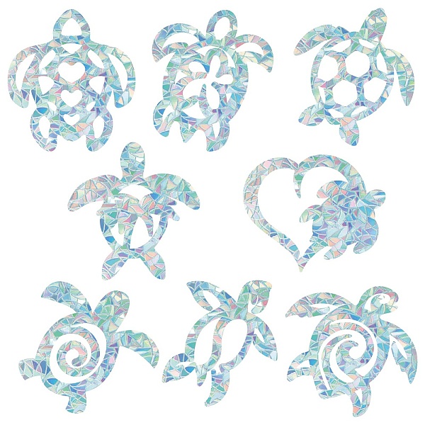 PandaHall Waterproof PVC Colored Laser Stained Window Film Static Stickers, Rainbow Prism Electrostatic Window Decals, Tortoise, 330x830mm...
PandaHall Waterproof PVC Colored Laser Stained Window Film Static Stickers, Rainbow Prism Electrostatic Window Decals, Tortoise, 330x830mm...
