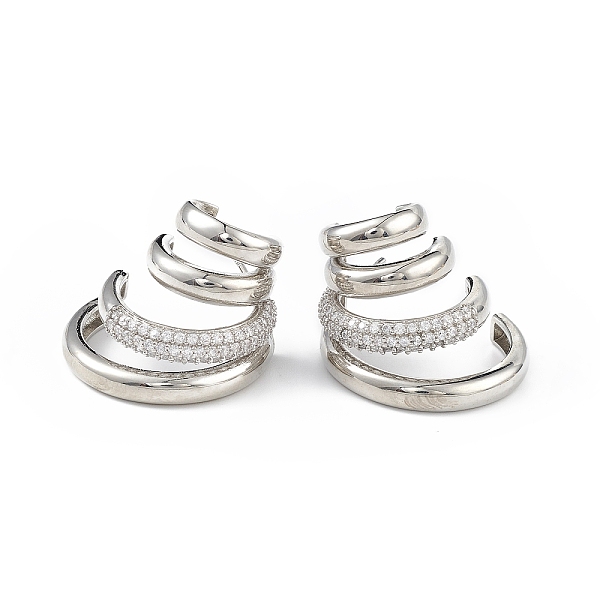 PandaHall Clear Cubic Zirconia Multi Huggie Illusion Stud Earrings, Brass Jewelry for Women, Long-Lasting Plated, Lead Free & Cadmium Free...
PandaHall Clear Cubic Zirconia Multi Huggie Illusion Stud Earrings, Brass Jewelry for Women, Long-Lasting Plated, Lead Free & Cadmium Free...