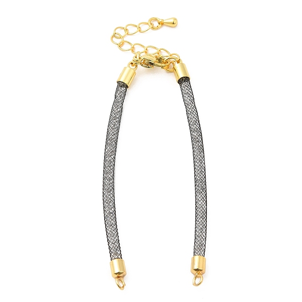PandaHall Brass Mesh Chain Link Bracelet Making, with Rhinestone & Lobster Claw Clasp, Fits for Connector Charms, Gray, 4-5/8~6-5/8 inch...
PandaHall Brass Mesh Chain Link Bracelet Making, with Rhinestone & Lobster Claw Clasp, Fits for Connector Charms, Gray, 4-5/8~6-5/8 inch...
