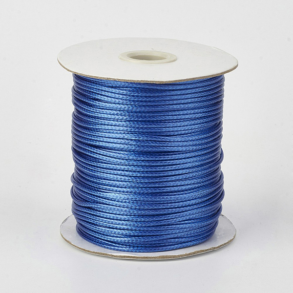 PandaHall Eco-Friendly Korean Waxed Polyester Cord, Royal Blue, 1.5mm, about 169.51~174.98 Yards(155~160m)/Roll Waxed Polyester Cord
PandaHall Eco-Friendly Korean Waxed Polyester Cord, Royal Blue, 1.5mm, about 169.51~174.98 Yards(155~160m)/Roll Waxed Polyester Cord