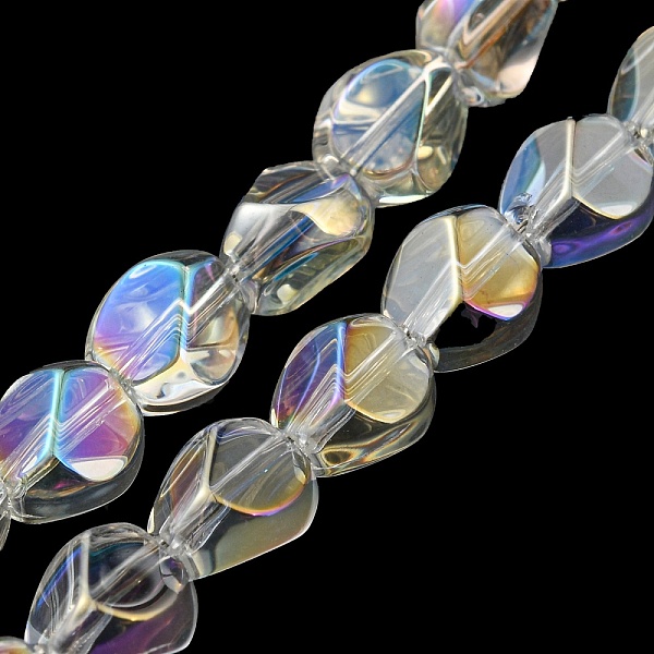 PandaHall AB Color Plated Electroplate Transparent Glass Beads Strands, Faceted Polygon, Clear AB, 7.5x6x6.8mm, Hole: 1mm, about..., White
PandaHall AB Color Plated Electroplate Transparent Glass Beads Strands, Faceted Polygon, Clear AB, 7.5x6x6.8mm, Hole: 1mm, about..., White