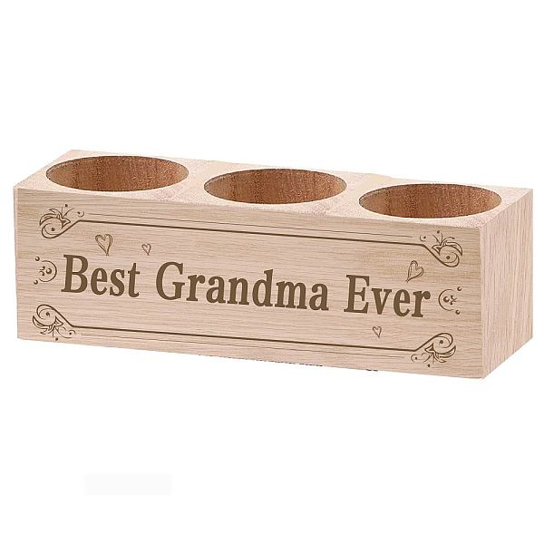 PandaHall 3 Hole Wood Candle Holders, Rectangle, Mother's Day Theme, Word, 5.5x15x4.5cm Wood Word
PandaHall 3 Hole Wood Candle Holders, Rectangle, Mother's Day Theme, Word, 5.5x15x4.5cm Wood Word