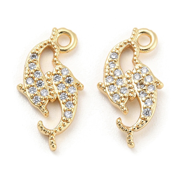 PandaHall Brass Micro Cubic Zirconia Pendants, Fish, Real 18K Gold Plated, 16.5x8.5x2mm, Hole: 1.5mm Brass+Cubic Zirconia Fish Clear
PandaHall Brass Micro Cubic Zirconia Pendants, Fish, Real 18K Gold Plated, 16.5x8.5x2mm, Hole: 1.5mm Brass+Cubic Zirconia Fish Clear