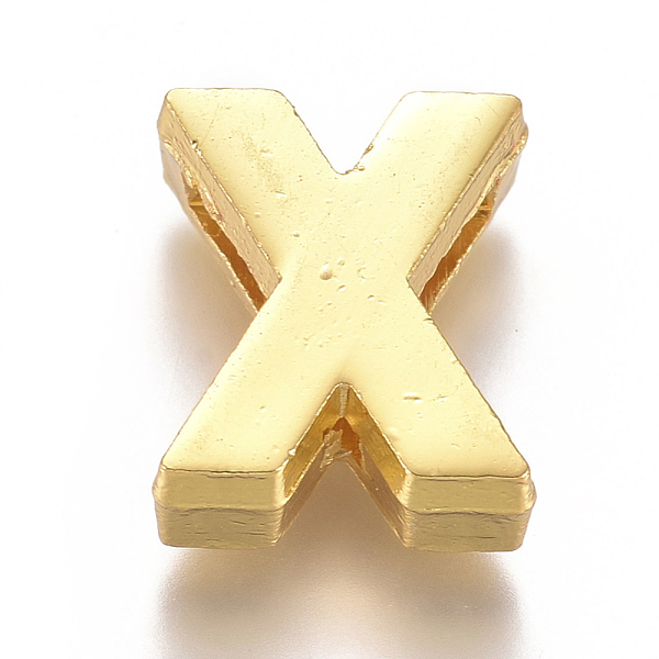 PandaHall Alloy Slide Charms, Letter X, 12.5x10.5x4.5mm, Hole: 1.5x8mm Alloy Letter X
PandaHall Alloy Slide Charms, Letter X, 12.5x10.5x4.5mm, Hole: 1.5x8mm Alloy Letter X