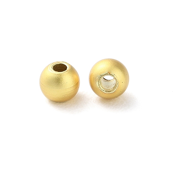 PandaHall Rack Plating Brass Spacer Beads, Long-Lasting Plated, Lead Free & Cadmium Free, Round, Matte Gold Color, 3x2.8mm, Hole: 1mm Brass...
PandaHall Rack Plating Brass Spacer Beads, Long-Lasting Plated, Lead Free & Cadmium Free, Round, Matte Gold Color, 3x2.8mm, Hole: 1mm Brass...