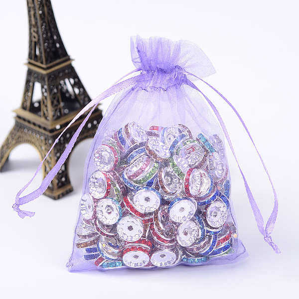 PandaHall Organza Gift Bags with Drawstring, Jewelry Pouches, Wedding Party Christmas Favor Gift Bags, Medium Purple, 12x9cm Organza...
PandaHall Organza Gift Bags with Drawstring, Jewelry Pouches, Wedding Party Christmas Favor Gift Bags, Medium Purple, 12x9cm Organza...