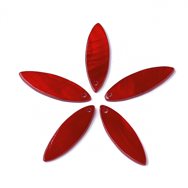 PandaHall Freshwater Shell Pendants, Spray Painted, Horse Eye, Red, 29.5x9x2mm, Hole: 1.4mm Freshwater Shell Horse Eye Red
PandaHall Freshwater Shell Pendants, Spray Painted, Horse Eye, Red, 29.5x9x2mm, Hole: 1.4mm Freshwater Shell Horse Eye Red