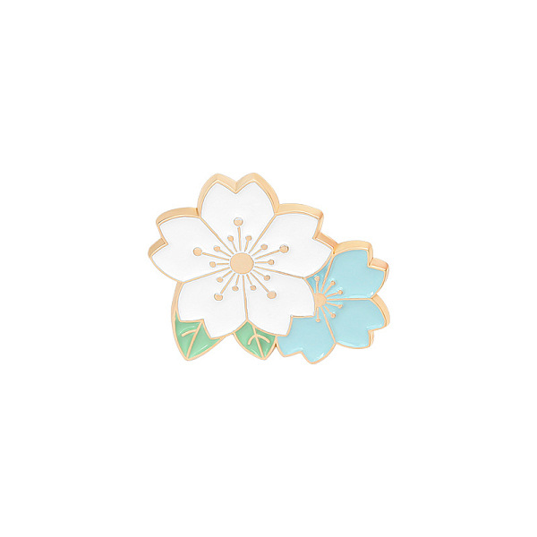 PandaHall Creative Zinc Alloy Brooches, Enamel Lapel Pin, with Iron Butterfly Clutches or Rubber Clutches, Flower, Golden, White, 23.5x27mm...
PandaHall Creative Zinc Alloy Brooches, Enamel Lapel Pin, with Iron Butterfly Clutches or Rubber Clutches, Flower, Golden, White, 23.5x27mm...