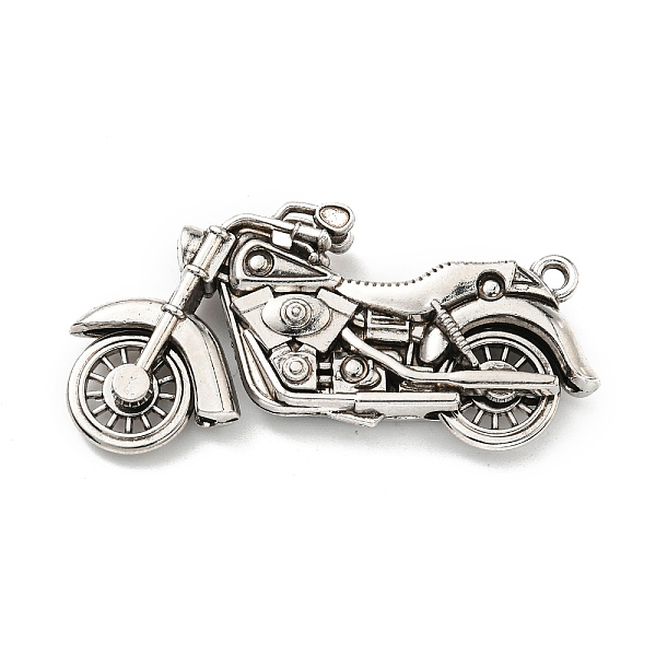 PandaHall Alloy Big Pendants, Long-Lasting Plated, Lead Free & Cadmium Free, Motorbike Charm, Antique Silver, 63x32x10mm, Hole: 2.7mm Alloy...
PandaHall Alloy Big Pendants, Long-Lasting Plated, Lead Free & Cadmium Free, Motorbike Charm, Antique Silver, 63x32x10mm, Hole: 2.7mm Alloy...