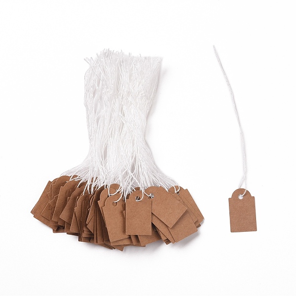 PandaHall Kraft Paper Tags, with Cotton Wire, Blank Price Tag, Rectangle, Peru, 11cm, 500pcs/bag Paper Brown
PandaHall Kraft Paper Tags, with Cotton Wire, Blank Price Tag, Rectangle, Peru, 11cm, 500pcs/bag Paper Brown
