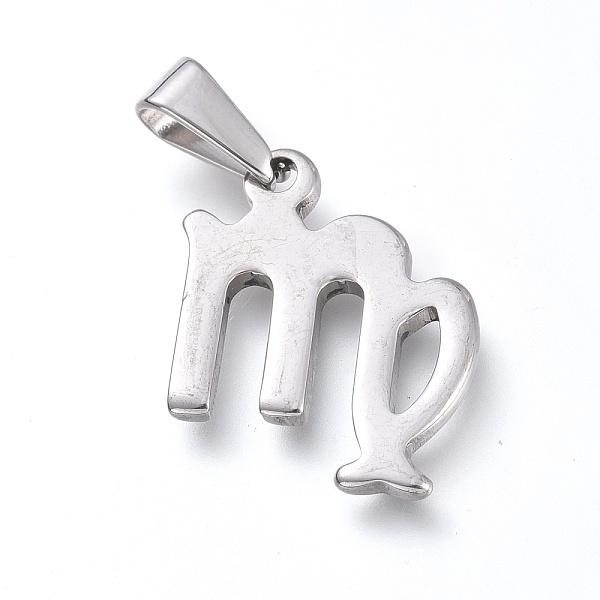 PandaHall 304 Stainless Steel Pendants, Constellation/Zodiac Sign, Stainless Steel Color, Virgo, 21x16.7x1.7mm, Hole: 3x7mm 304 Stainless...
PandaHall 304 Stainless Steel Pendants, Constellation/Zodiac Sign, Stainless Steel Color, Virgo, 21x16.7x1.7mm, Hole: 3x7mm 304 Stainless...