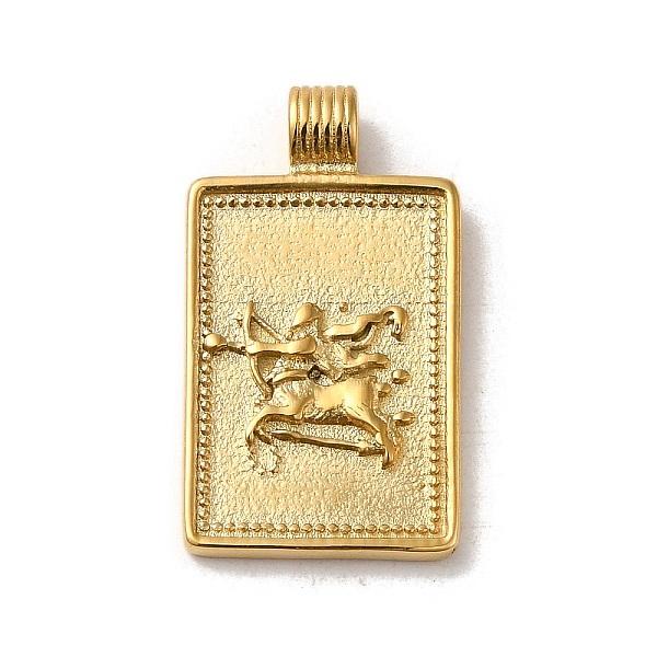 PandaHall 304 Stainless Steel Pendants, Rectangle with Constellations, Real 14K Gold Plated, Sagittarius, 25x14x2mm, Hole: 2mm 304 Stainless...
PandaHall 304 Stainless Steel Pendants, Rectangle with Constellations, Real 14K Gold Plated, Sagittarius, 25x14x2mm, Hole: 2mm 304 Stainless...
