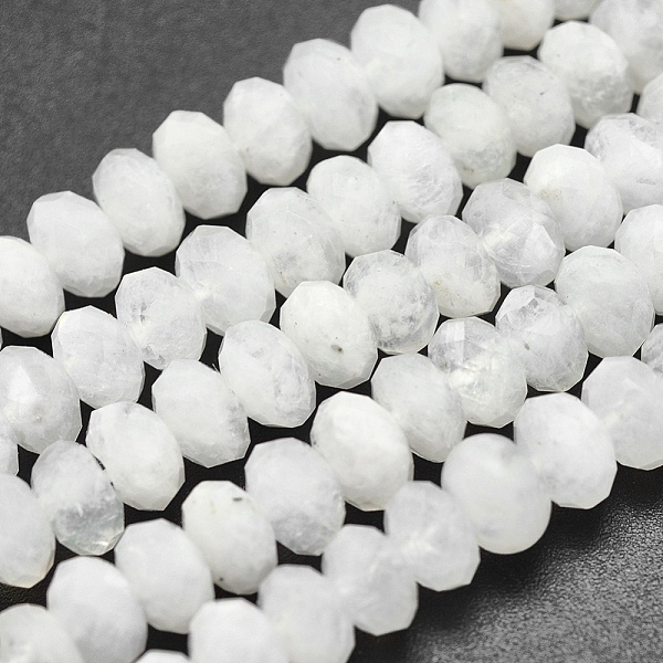 PandaHall Natural Rainbow Moonstone Beads Strands, Rondelle, Faceted, 6~6.5x4mm, Hole: 1mm, about 100pcs/strand, 15.3 inch(39cm) Rainbow...
PandaHall Natural Rainbow Moonstone Beads Strands, Rondelle, Faceted, 6~6.5x4mm, Hole: 1mm, about 100pcs/strand, 15.3 inch(39cm) Rainbow...