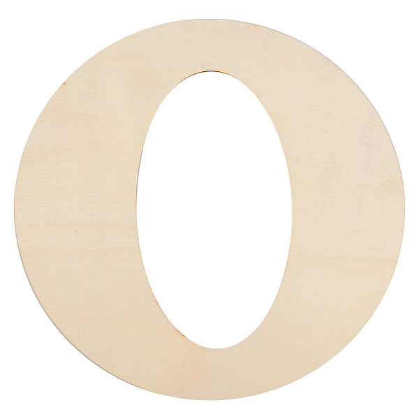 PandaHall Unfinished Wood Shape, Customizable, Letter, Letter.O, 29.8x29.7x0.2cm Wood Letter O Orange
PandaHall Unfinished Wood Shape, Customizable, Letter, Letter.O, 29.8x29.7x0.2cm Wood Letter O Orange