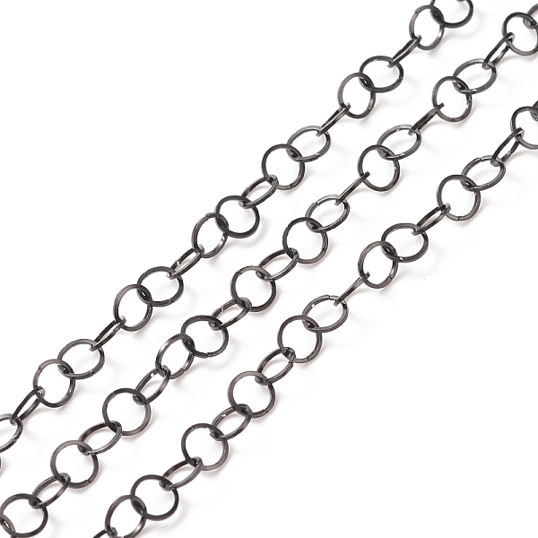 PandaHall Ion Plating(IP) 304 Stainless Steel Rolo Chains, Soldered, with Spool, Electrophoresis Black, 5x0.5mm, 32.8 Feet(10m)/roll 304...
PandaHall Ion Plating(IP) 304 Stainless Steel Rolo Chains, Soldered, with Spool, Electrophoresis Black, 5x0.5mm, 32.8 Feet(10m)/roll 304...