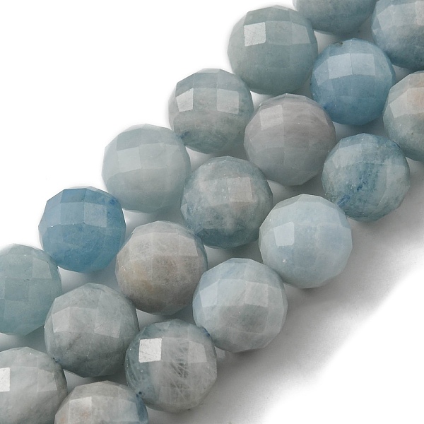 PandaHall Natural Aquamarine Beads Strands, Faceted(64 Facets), Round, 8mm, Hole: 1mm, about 46pcs/Strand, 15.35 inch(39 cm) Aquamarine...
PandaHall Natural Aquamarine Beads Strands, Faceted(64 Facets), Round, 8mm, Hole: 1mm, about 46pcs/Strand, 15.35 inch(39 cm) Aquamarine...