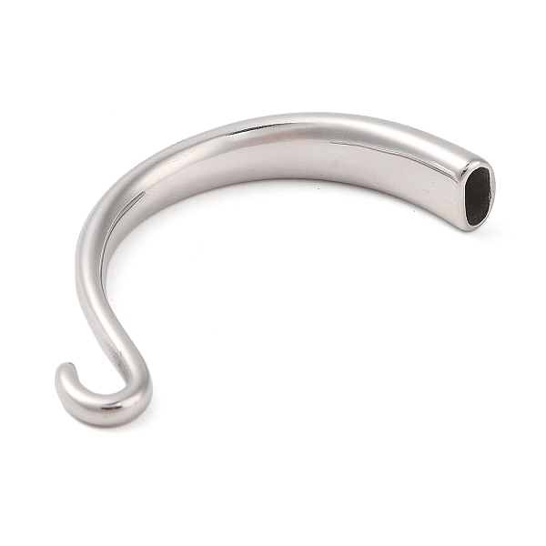 PandaHall 304 Stainless Steel Hook and S-Hook Clasps, Stainless Steel Color, 65x33x6mm, Hole: 8.5mm 304 Stainless Steel
PandaHall 304 Stainless Steel Hook and S-Hook Clasps, Stainless Steel Color, 65x33x6mm, Hole: 8.5mm 304 Stainless Steel