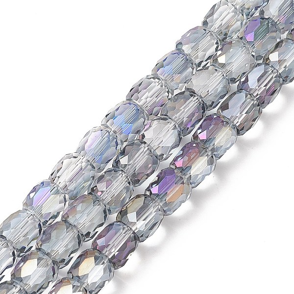 PandaHall Electroplate Opaque Glass Beads, Faceted Barrel, Purple, 10x10mm, Hole: 1mm Glass Barrel Purple
PandaHall Electroplate Opaque Glass Beads, Faceted Barrel, Purple, 10x10mm, Hole: 1mm Glass Barrel Purple