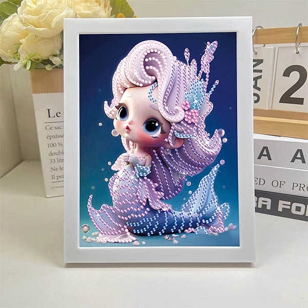 PandaHall DIY Diamond Painting Hanging Wall Decorations Kits, including Resin Rhinestones, Diamond Sticky Pen, Tray Plate and Glue Clay...
PandaHall DIY Diamond Painting Hanging Wall Decorations Kits, including Resin Rhinestones, Diamond Sticky Pen, Tray Plate and Glue Clay...