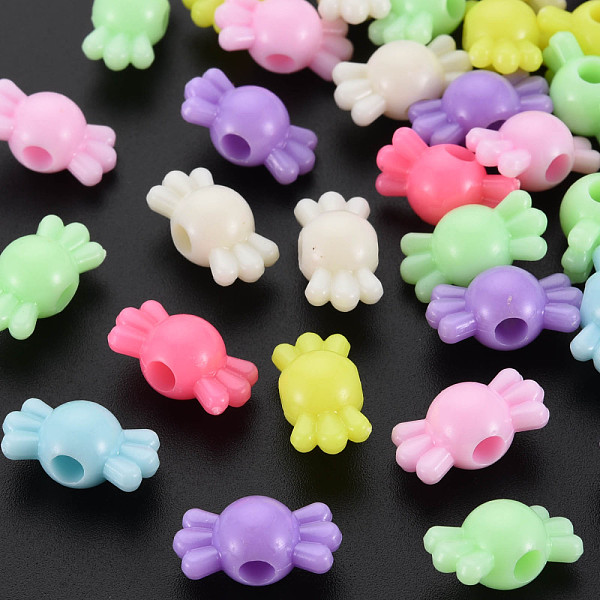 PandaHall Opaque Acrylic Beads, Candy, Mixed Color, 16x8x8.5mm, Hole: 3mm Acrylic Candy Multicolor
PandaHall Opaque Acrylic Beads, Candy, Mixed Color, 16x8x8.5mm, Hole: 3mm Acrylic Candy Multicolor